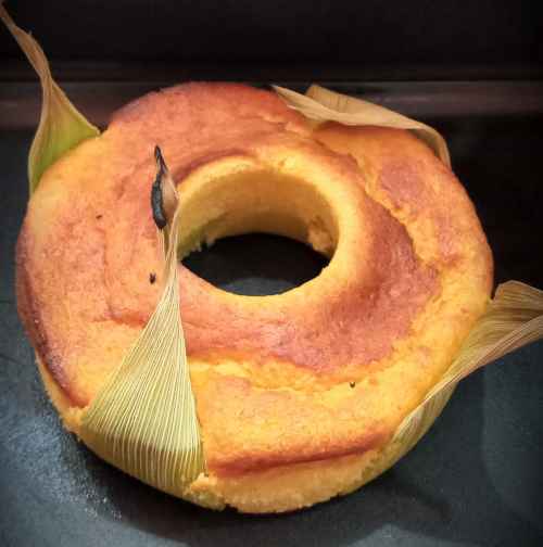 BOLO CASEIRO DE MILHO VERDE