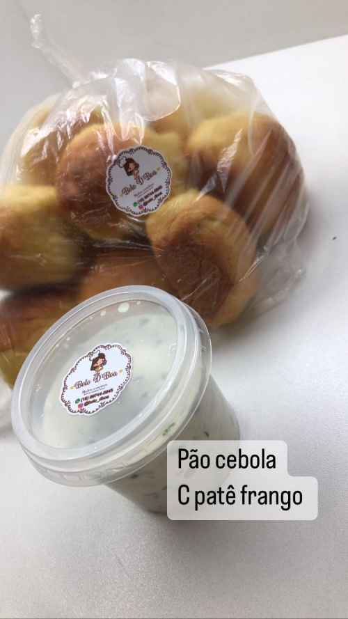pao cebola COM PATE