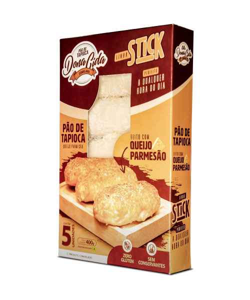 STICK DE TAPIOCA TRADICIONAL QUEIJO PARMESÃO 400G