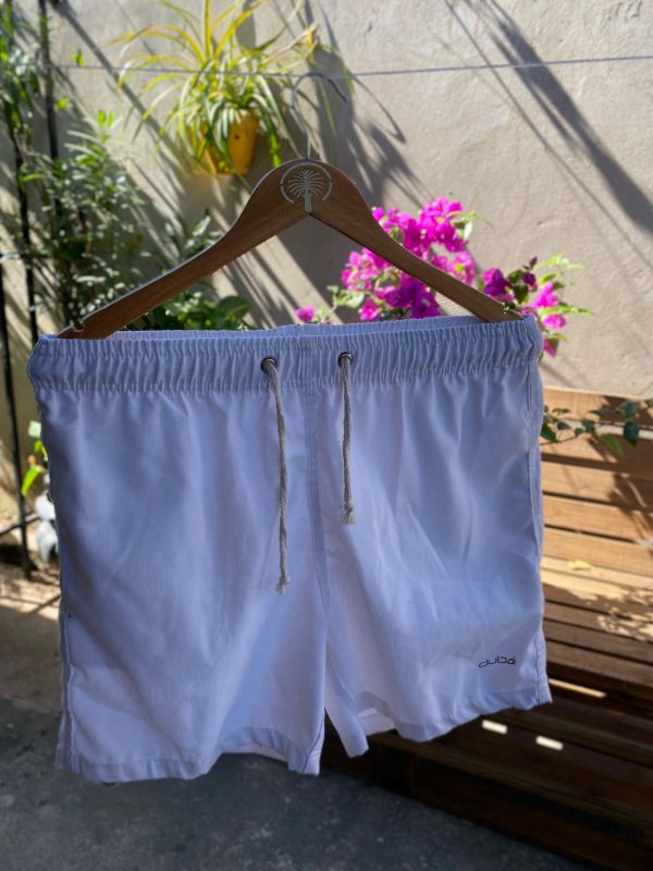 Shorts Linho Branco
