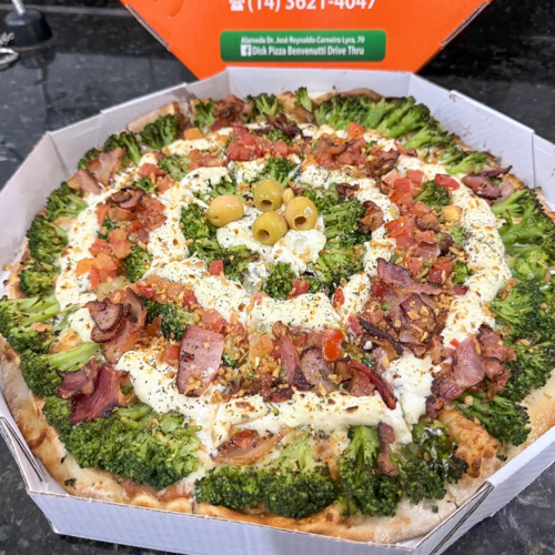 Pizzas Salgadas e Doces 
