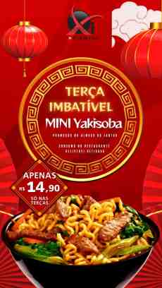 TERÇA IMBATIVEL Mini Yakisoba 