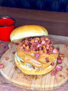 Burguer Doce De Bacon 