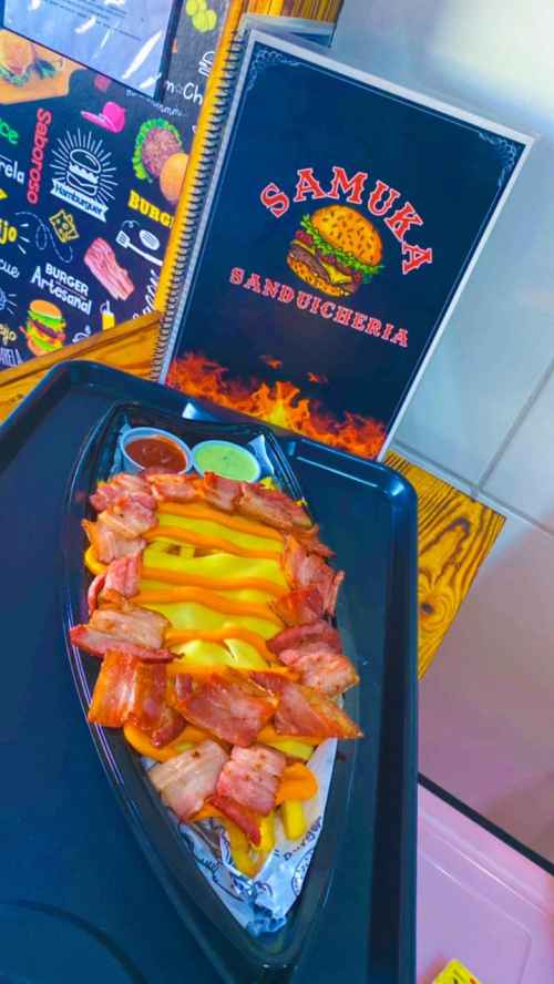 BARCA DE BATATA  RECHEADA 