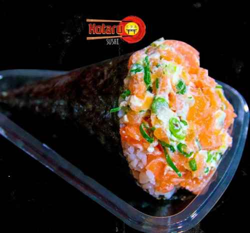 Temaki de Salmão Completo 