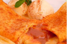 Pastel de Doce de Leite com Banana