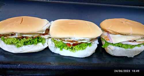 3 X-Frango's promoção 