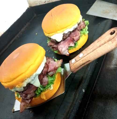 Burguer Bacon Salada