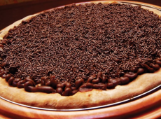 Pizza doce pequena