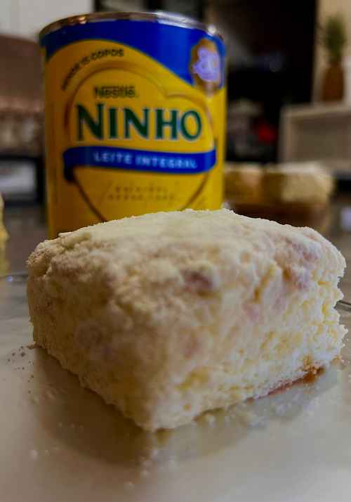 Bolo Gelado de Ninho Embrulhado