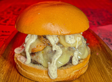 Hambúrguer de Camarão