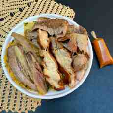 MARMITEX  A MODA DA CASA (CUPIM, COSTELÃO E SOBRECOXA DE FRANGO) CARNES ASSADAS NA BRASA