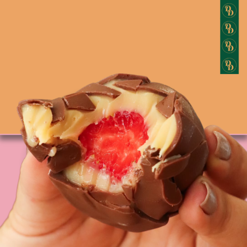 Bombom de morango 