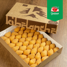 50 Mini Coxinhas + 1 Guaraná Antarctica 1L
