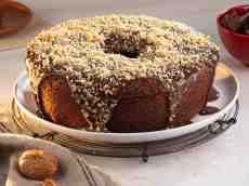 Bolo de Chocolate com Nozes