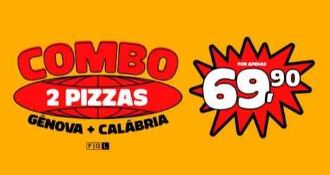 Combo Pizza Genova + Calabria