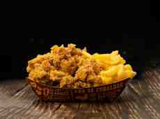 Canoa de Frango Frito crocante- para até 2 pessoas