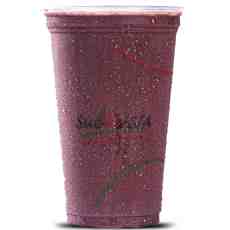 Vitamina De Açaí, Banana, Amendoim e Leite