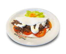 Tapioca Salgada de Atum com Cream cheese