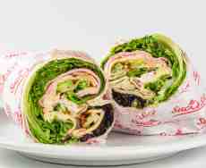 Wrap de Peito de Peru com Ricota