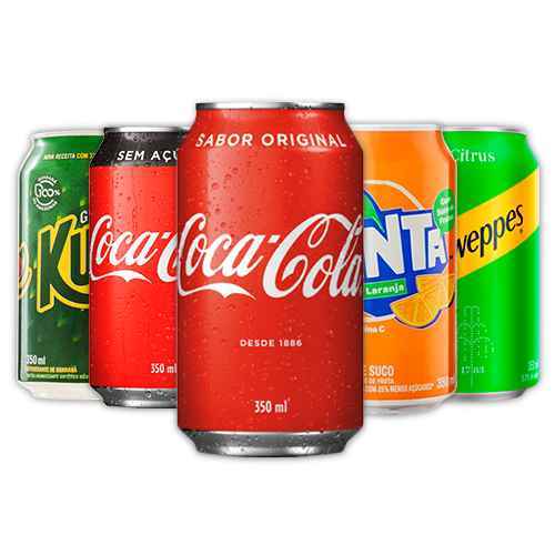 Refrigerantes lata 350ml
